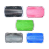 Pet Cat Self Massage Brush Comb Scratcher Wall Corner Self Groomer Grooming Toys - Blue