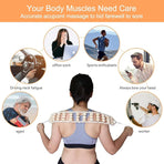 Wooden Back Massage Rope Roller for Neck Shoulder Waist and Legs