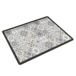 Draining Pad Cover Mat Water Absorbing Pad Washing Machine Top Dust Protection - Grey