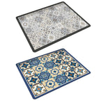 Draining Pad Cover Mat Water Absorbing Pad Washing Machine Top Dust Protection - Grey