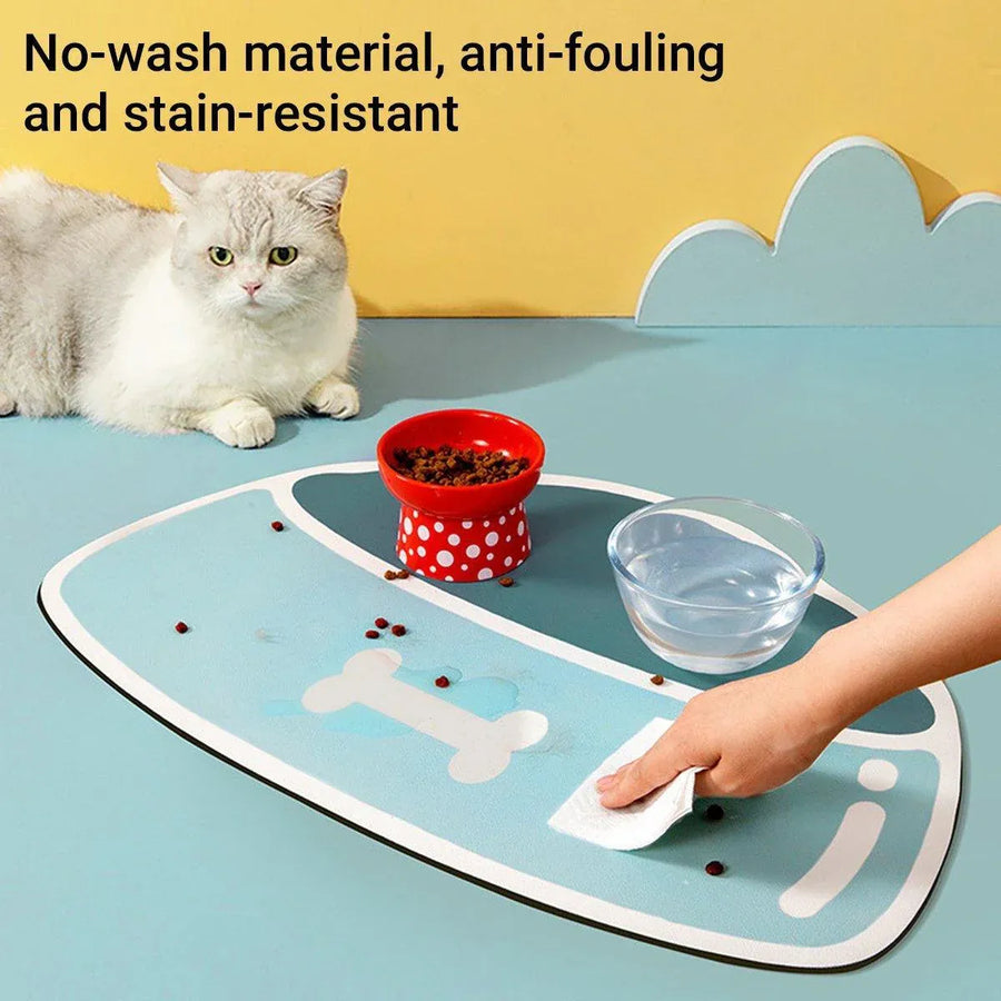 Absorbent Quick Dry Pet Floor Mats Easy Care Non Slip Dog Cat Mat Indoor Outdoor - Pink