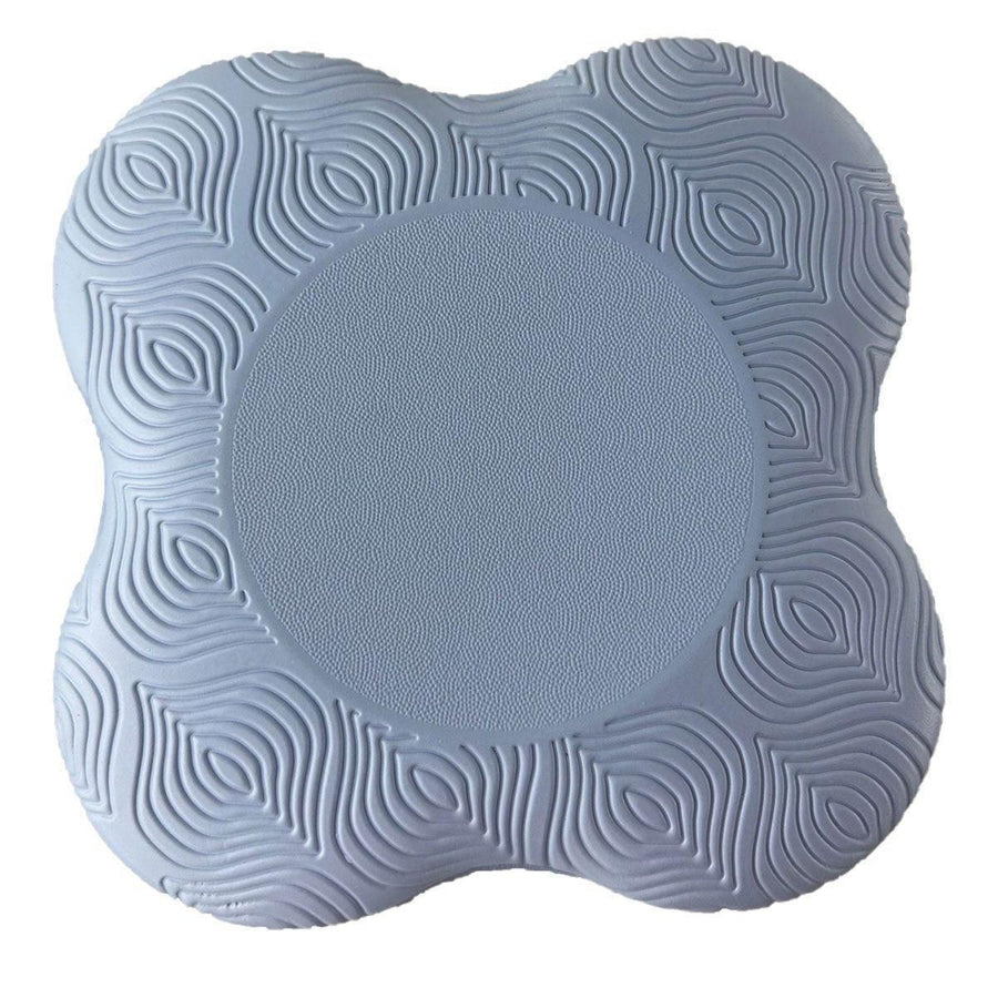 2pcs Thick Yoga Kneeling Mat Knee Cushion for Elbow Support Gym Workout Pad - Blue