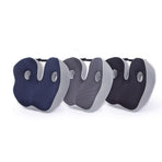 Office Chair Seat Cushion for Sedentary Support Comfort Pillow Pad Home Use - Blue