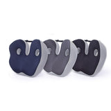 Office Chair Seat Cushion for Sedentary Support Comfort Pillow Pad Home Use - Blue - Side View