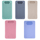 Non Slip Floor Pad Bathroom Tub Mat Bath Shower Mat with Round Massage Point - Pink