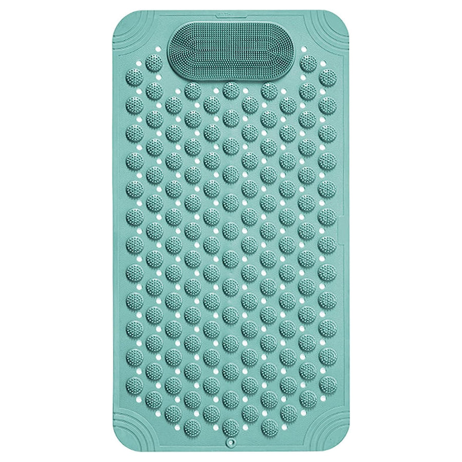 Non Slip Floor Pad Bathroom Tub Mat Bath Shower Mat with Round Massage Point - Pink