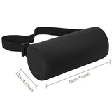 Adjustable Multi-functional Lumbar Support Pillow Small Cylindrical Back Cushion - Side View