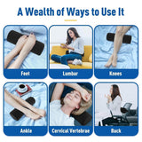 Adjustable Multi-functional Lumbar Support Pillow Small Cylindrical Back Cushion - 45-Degree Angle