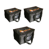 Insulated Food Delivery Bag Thermal Pizza Takeaway Cooler Storage 16L 28L 50L - 16L-28x19x20cm - Front View