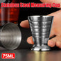 75ml Stainless Steel Bartending Measuring Cup Multifunctional Cocktail Jigger