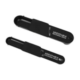 2PCS Adjustable ml Gram Plastic Measuring Spoon Scale Kitchen For Metering Spoon - White - Rear View