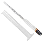 Alcohol Meter Hydrometer 0-100 Percent with 100ml Measuring Cup for Distilling