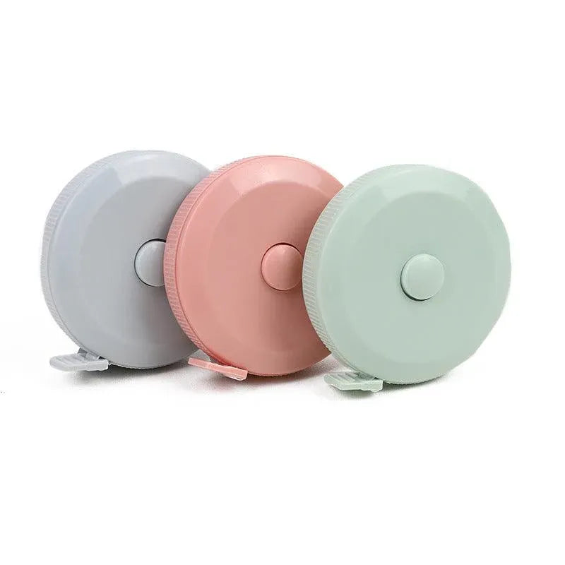 Retractable Tailor Tape Measure 150cm Soft Body Measuring Sewing Ruler - Green