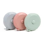 Retractable Tailor Tape Measure 150cm Soft Body Measuring Sewing Ruler - Pink