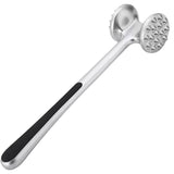 Meat Hammer Kitchen Tenderizing Beating Tool Double Sided Loose Meat Hammer - Front View