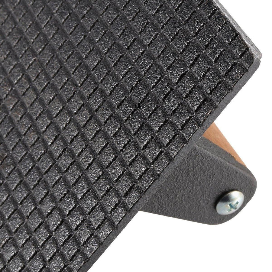 Cast Iron Meat Press Rectangular Grill BBQ Steak Press for Outdoor Cooking