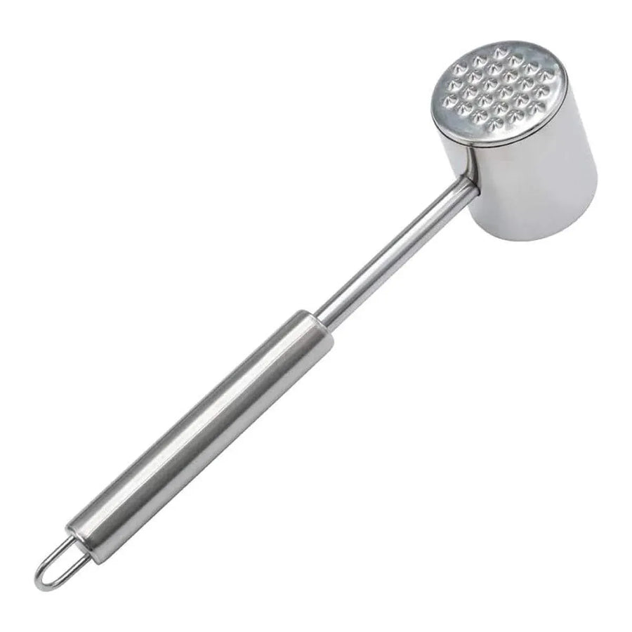 Stainless Steel Meat Hammer Tenderizer Kitchen Tool Loose Meat Pounder Mallet