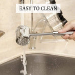 Stainless Steel Meat Hammer Tenderizer Kitchen Tool Loose Meat Pounder Mallet