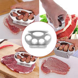 Alloy Tenderiser Meat Hammer Household Tenderizer Duster Kitchen Cooking Tool Au - 45-Degree Angle