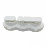 Meatball Maker Manual Meatloaf Mold Kibbeh Maker Press Minced Processor Tool - 9 Holes Clear - 45-Degree Angle