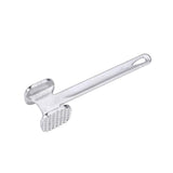 Aluminium Meat Tenderizer Hammer Tool for Steak Chicken Beef 19x4.5cm - Front View