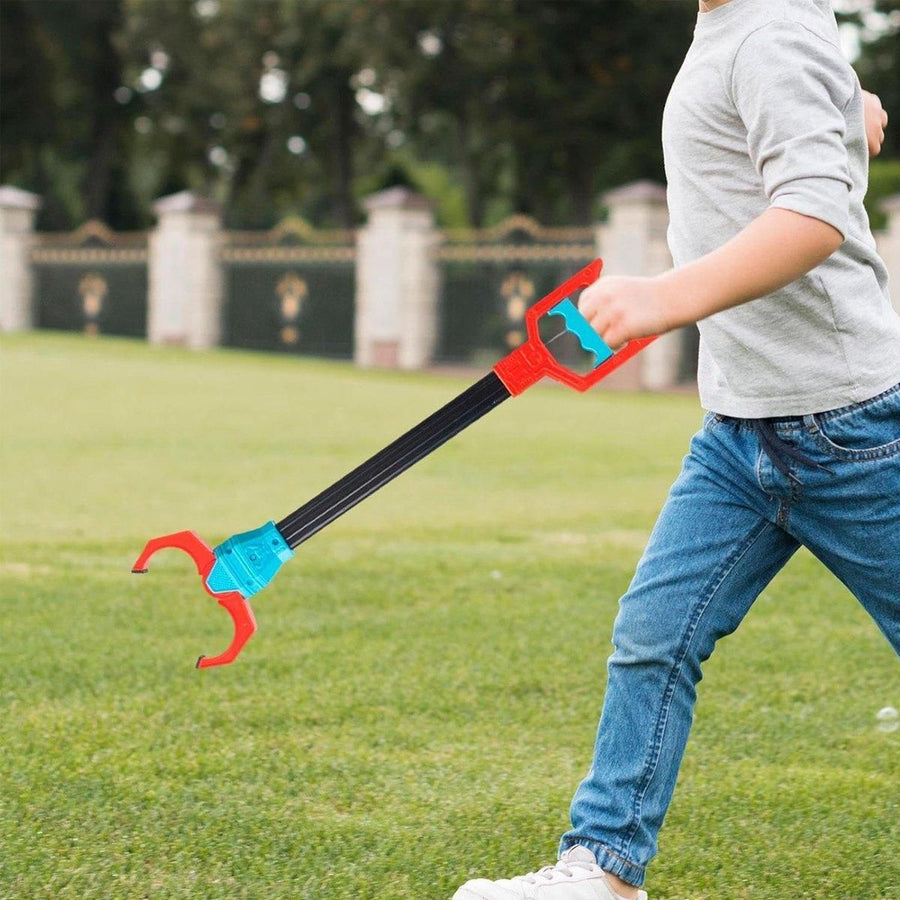 2-Piece Robot Claw Grabber Toy Set, Red and Blue