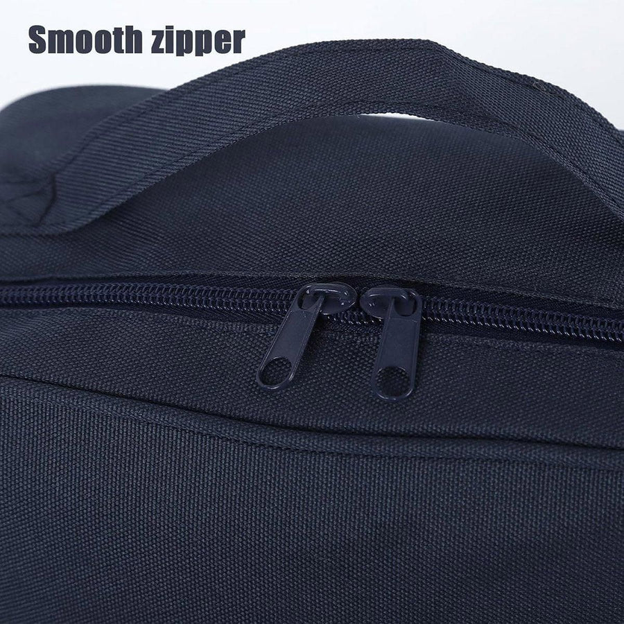 Set of 3 Portable Travel Medical Bags Organiser for Home Emergency Storage Use - Red