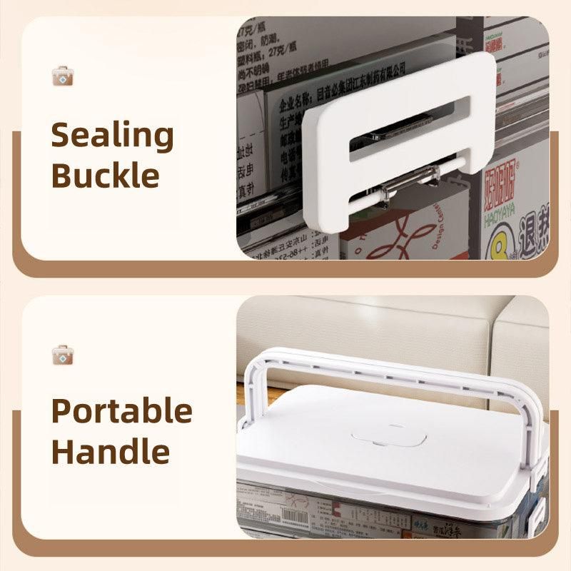 4 Layer Medicine Box Portable Medical Storage Family First Aid Emergency Box