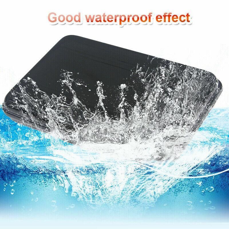 Waterproof Memory Card Case Holder for SD MicroSD SDHC TF Cards Black Silver - Silver