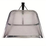 Stainless Steel Soil Sifter Drain Shovel Gardening Mesh Screen Filter Durable - 40MM - Rear View