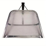 Stainless Steel Soil Sifter Drain Shovel Gardening Mesh Screen Filter Durable - 60MM