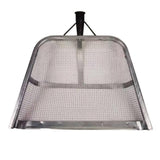 Stainless Steel Soil Sifter Drain Shovel Gardening Mesh Screen Filter Durable - 60MM - Close-Up Angle