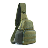 Man Shoulder Backpack Chest Bag Small Sling Cross Body Satchel Bag Outdoor - Camouflage - Extra Image