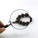 Magnifying Glass 5X Handheld Metal Frame 50mm Loupe - 45-Degree Angle