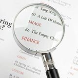 Magnifying Glass 5X Handheld Metal Frame 50mm Loupe