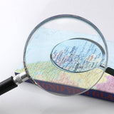 Magnifying Glass 5X Handheld Metal Frame 50mm Loupe - Extra Image