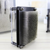 3D Metal Pin Art Board Desk Toys Frame - M - Top-Down View