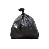 100Pcs Heavy-Duty Black Bin Bags - Durable Waste Refuse Sacks - 90*100cm-100PCS - Front View