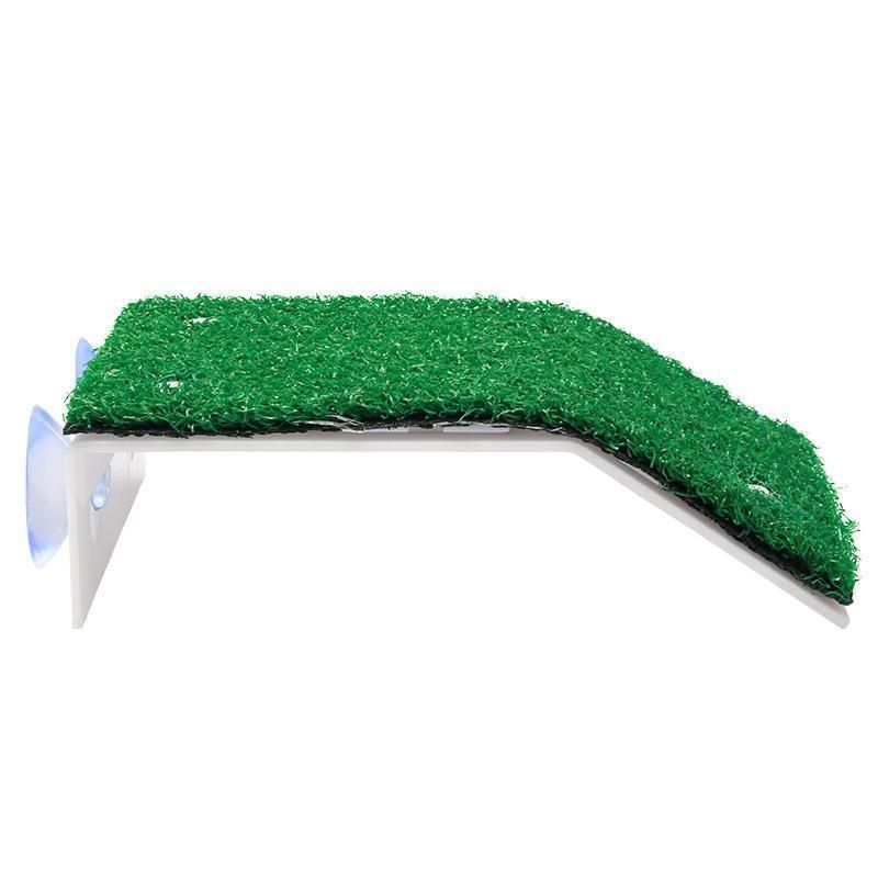 Turtle Basking Platform Ramp Reptile Tank Ladder Resting Terrace Simulation - S