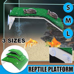 Turtle Basking Platform Ramp Reptile Tank Ladder Resting Terrace Simulation - M