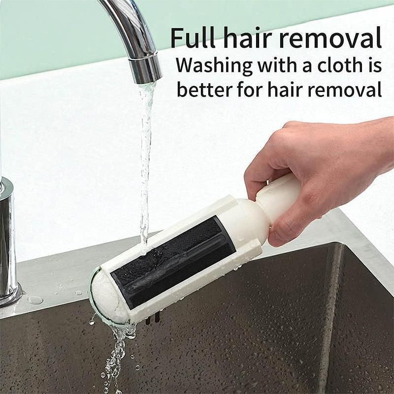 Pet Hair Remover Roller Self Cleaning Hair Remover Fur Removal For Dog and Cat - White