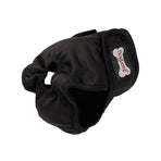Female Dog Puppy Nappy Diapers Wrap Band Sanitary Pants Underpants XS-XL Black - XL