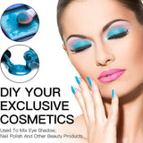 Mica Pigment Pearl Powder Resin Epoxy Premium Soaps Candle Bath Bomb Art Craft - Pink - Side View