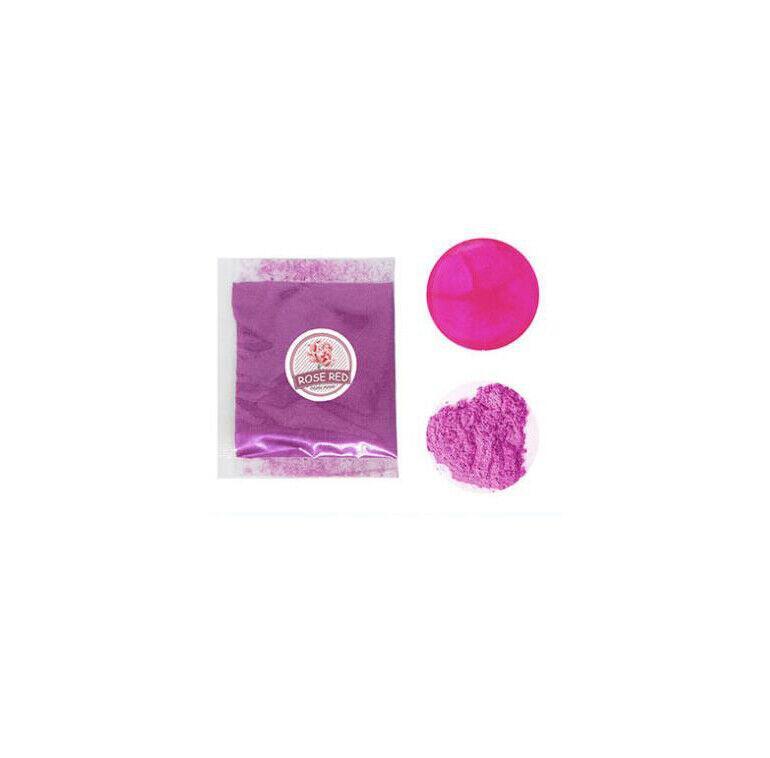 Mica Pigment Pearl Powder Resin Epoxy Premium Soaps Candle Bath Bomb Art Craft - Rose Red