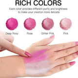 Mica Pigment Pearl Powder Resin Epoxy Premium Soaps Candle Bath Bomb Art Craft - Watermelon - 45-Degree Angle