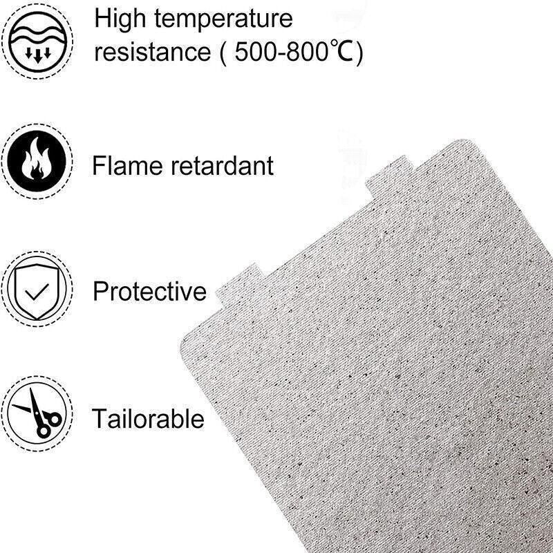 5PCS Universal Microwave Oven Mica Sheet Waveguide Wave Guide Cover Sheet Plates