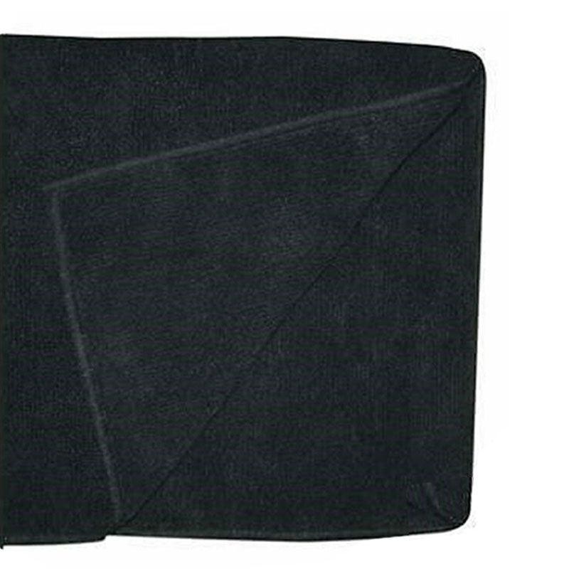 Black Cotton Towel 35x75cm Soft Thick Absorbent Bath Gym Travel Use