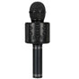 Karaoke Microphone Speaker Wireless Bluetooth Handheld Mic Usb Player Ktv Ws858 - Black