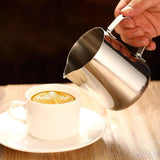 150-1000Ml Stainless Steel Milk Coffee Jug Latte Espresso Frothing Scale Pitcher - 350ML
