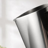 150-1000Ml Stainless Steel Milk Coffee Jug Latte Espresso Frothing Scale Pitcher - 600ML - Top-Down View
